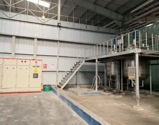 Manufacturing equipment of chemicals in Vietnam factory