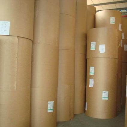 Warehouse center of box board paper